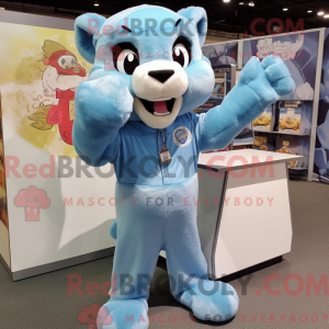 Sky Blue Mountain Lion...