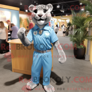 Disfraz de mascota Sky Blue...