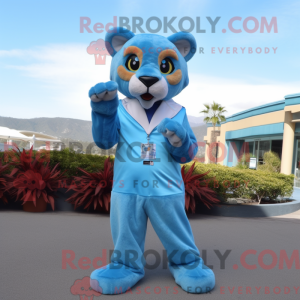 Sky Blue Mountain Lion...