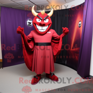 Maroon Devil máscara de...