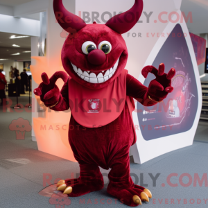 Maroon Devil máscara de...