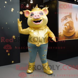 Maskotka Gold Pig zawiera...