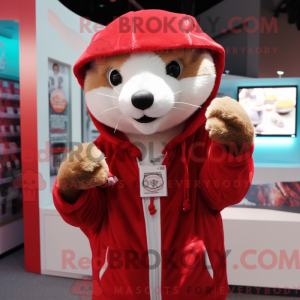 Red Ilder maskot kostume...