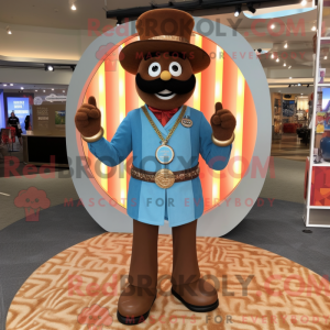 Costume mascotte de Brown...