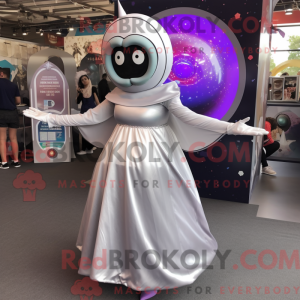 Sølv Gyro maskot kostume...
