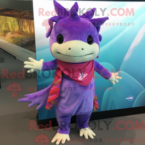 Lilla Axolotls máscara de...