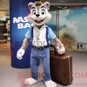 Weasel maskot drakt...