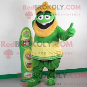 Costume mascotte de Biryani...