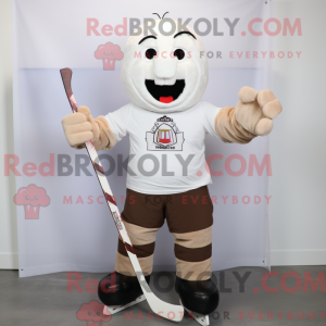 White Ice Hockey Stick...