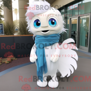 Personaggio mascotte bianco...