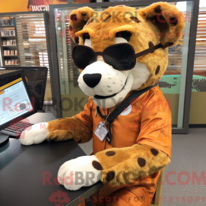 Rust Cheetah maskot...