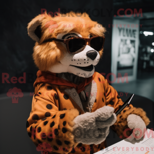 Rust Cheetah maskot...