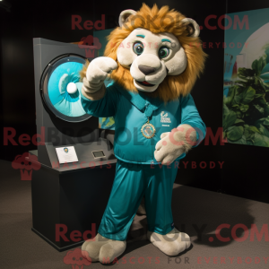 Blågrön Tamer Lion...