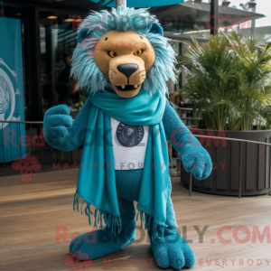 Blågrønn Tamer Lion...