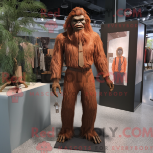 Maskotdraktfigura Rust...