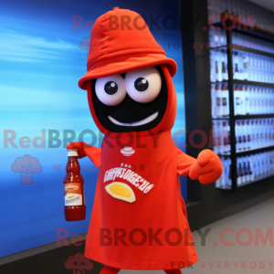 Bottle Of Ketchup maskot...