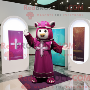 Postava maskota Magenta...