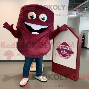Disfraz de mascota Maroon...