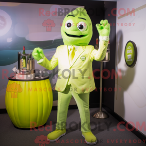 Limegrønn Máscara de...