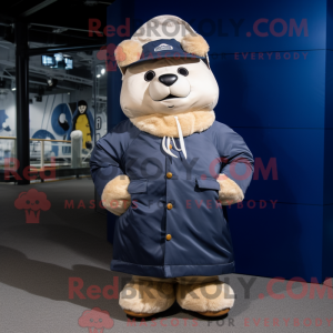 Navy Pho maskotdraktfigure...