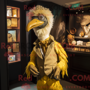 Máscara Gold Dodo Bird com...