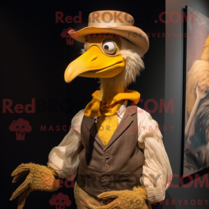 Máscara Gold Dodo Bird com...