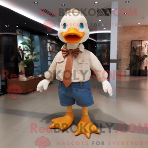Costume mascotte de canard...