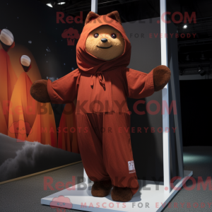Rust Trapeze Artist mascot...