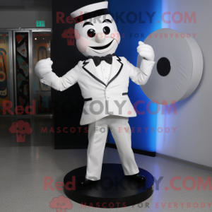 White Plate Spinner maskot...