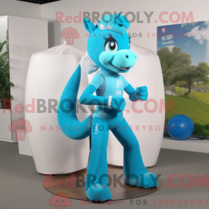 Cyan Mare máscara de...