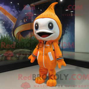 Orangefarbener...