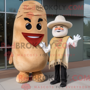 Tan Tacos mascottekostuum...