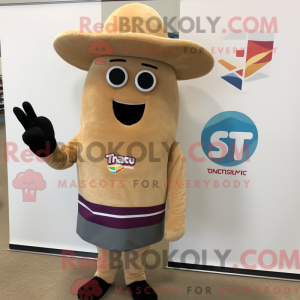 Tan Tacos mascottekostuum...