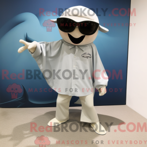 Stingray mascot costume...
