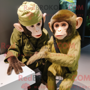 Olive Capuchin Monkey...