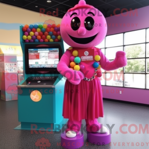 Magenta Gumball Machine...
