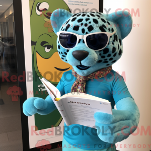 Turkis Jaguar maskot...