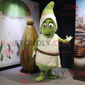 Olive Gyro mascottekostuum...