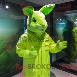 Lime Green Rabbit...
