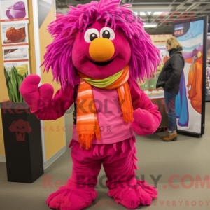 Postava maskota Magenta...