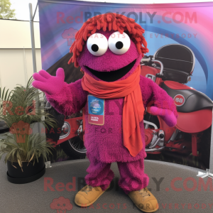 Magenta Jambalaya maskot...