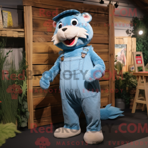 Maskotka Sky Blue Beaver...