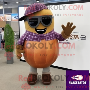 Brown Eggplant mascot...