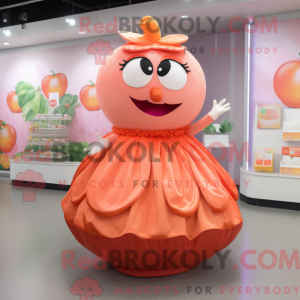 Peach Plum Maskottchen...