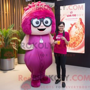 Magenta Pad Thai maskot...