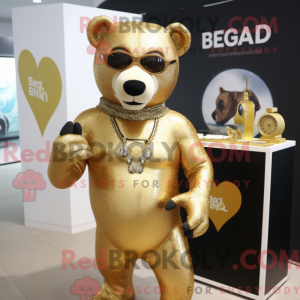 Costume mascotte d ours en...