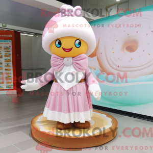 Crème donut mascottekostuum...