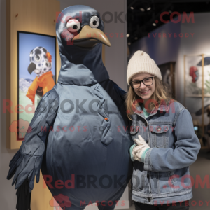 Black Gull maskot kostume...