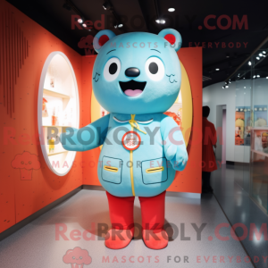 Personnage mascotte de...