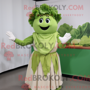 Olive Caesar Salat maskot...